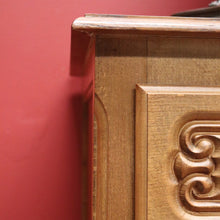 Load image into Gallery viewer, x SOLD Chest of Drawers, Vintage French Chest of Three Drawers Oak Timbers Brass Handle B10924