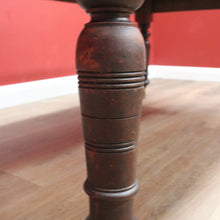 Load image into Gallery viewer, x SOLD Antique Australian Cedar Dining Table, Rustic Country Farmhouse Slab Top Table B11038