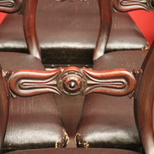 Load image into Gallery viewer, x SOLD Set of 6 Antique English Dining Chairs, Rosewood Dining Chairs Kitchen Chairs. B10325