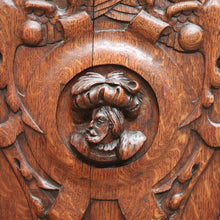 Load image into Gallery viewer, x SOLD Antique French Oak Sideboard, China Cabinet, or Bookcase, Hall Cupboard B10861
