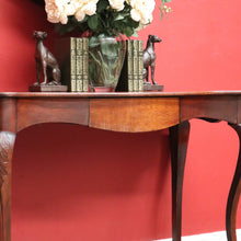 Load image into Gallery viewer, x SOLD Antique English Oak Hall Table, Single Drawer to Apron, Sofa, Lounge Side Table. B9868