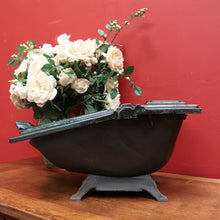 Load image into Gallery viewer, Antique French Art Deco Coal Scuttle, Fire Box, Kindling Paper Magazine Storage B11132