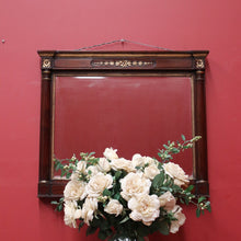 Load image into Gallery viewer, Antique French Mirror. Empire Style Trumeau or Pier Mirror, Gilt Mantle Mirror. B11161