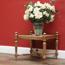 Load image into Gallery viewer, x SOLD Antique French Table, Gilt Wood and Marble Lamp Table, Coffee Table Side Table B11136