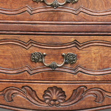 Load image into Gallery viewer, x SOLD Vintage French Hall Chest, Bedside Chest of Drawers, Brass Handles, Lamp Table B10148