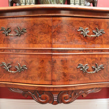 Load image into Gallery viewer, x SOLD Antique French Burr Walnut Side Cabinet Side Table, Sideboard, Chest of Drawers B10471