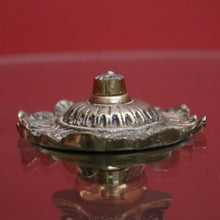 Load image into Gallery viewer, x SOLD Vintage Italian Lamp Table, Glass, Marble and Brass Flower Side Table Hall Table B10738