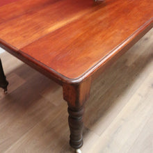 Load image into Gallery viewer, x SOLD Antique Australian Cedar Dining Table, Rustic Country Farmhouse Slab Top Table B11038
