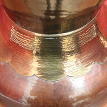 Load image into Gallery viewer, x SOLD Antique French Umbrella Holder, Brass and Copper Pitcher Jug Walking Stick Stand. B10139