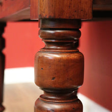 Load image into Gallery viewer, x SOLD Antique English Mahogany 2 Drawer Mirror Back Dressing Table Hall Table Ladies Desk B10715