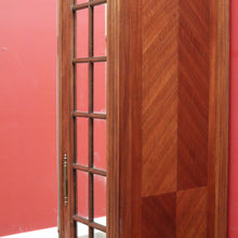 Load image into Gallery viewer, x SOLD Antique French Walnut Wardrobe, Armoire. Walnut and Mirror Linen Press Cabinet B10834