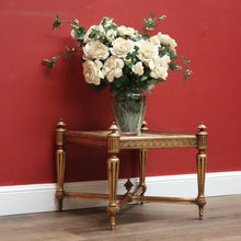 Load image into Gallery viewer, x SOLD Antique French Table, Gilt Wood and Marble Lamp Table, Coffee Table Side Table B11136
