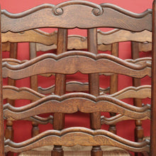 Load image into Gallery viewer, x SOLD Antique French Dining Chairs, Set of 6 Antique French Rush Seat Kitchen Chairs B10546