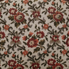 Load image into Gallery viewer, x SOLD Antique French Chairs, Hall bedroom Chairs, Walnut Gilt Frame Rust Amber Flowers B11188