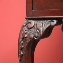 Load image into Gallery viewer, x SOLD Antique Australian Cedar Hall Table with Drawer to the Apron, Lamp or Side Table. B11290