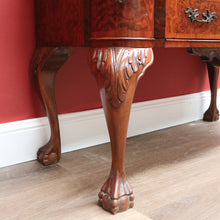 Load image into Gallery viewer, x SOLD Antique French Burr Walnut Side Cabinet Side Table, Sideboard, Chest of Drawers B10471