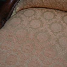 Load image into Gallery viewer, x SOLD Antique English Grandmother Chair, Walnut Fabric Button Back Ladies Chair, Seat B10992