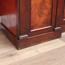 Load image into Gallery viewer, x SOLD Antique English Mahogany Sideboard, Antique Inverted Front Sideboard Cabinet B11017