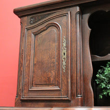 Load image into Gallery viewer, x SOLD Antique French Oak Sideboard, French 2 Height Drinks Cabinet Buffet Sideboard B10666