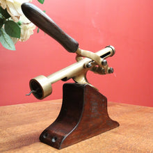 Load image into Gallery viewer, x SOLD Antique French Corkscrew, Wine Bottle Opener. Vineyard Hand operated Corkscrew B10785