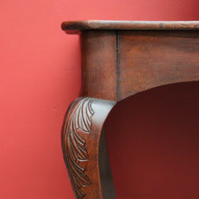 Load image into Gallery viewer, x SOLD Antique English Oak Hall Table, Single Drawer to Apron, Sofa, Lounge Side Table. B9868