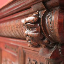 Load image into Gallery viewer, x SOLD Antique French Oak Sideboard, China Cabinet, or Bookcase, Hall Cupboard B10861