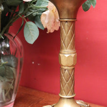 Load image into Gallery viewer, x SOLD Pair of Antique French Candle Holders, Antique Church Candle Sticks, IHS, Dragon B10765