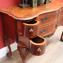 Load image into Gallery viewer, x SOLD Antique French Burr Walnut Side Cabinet Side Table, Sideboard, Chest of Drawers B10471
