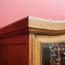 Load image into Gallery viewer, x SOLD Wardrobe, Armoire, Antique French Oak and Mirror Wardrobe Armoire Gilt Brass B10467