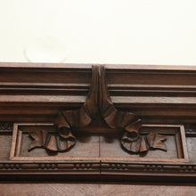 Load image into Gallery viewer, x SOLD Antique French Walnut Wardrobe, Armoire. Walnut and Mirror Linen Press Cabinet B10834