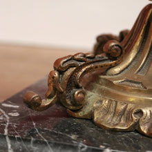 Load image into Gallery viewer, x SOLD Vintage Italian Lamp Table, Glass, Marble and Brass Flower Side Table Hall Table B10738