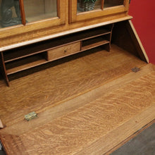 Load image into Gallery viewer, x SOLD Antique French Bookcase Desk Writing Bureau Bookcase Secretaire Desk Office Desk B10473