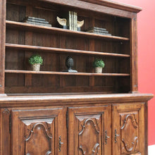 Load image into Gallery viewer, x SOLD Antique French Oak Country Farmhouse Kitchen Dresser Kitchen Cabinet Sideboard B11169