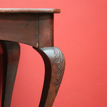 Load image into Gallery viewer, x SOLD Antique English Oak Hall Table, Single Drawer to Apron, Sofa, Lounge Side Table. B9868