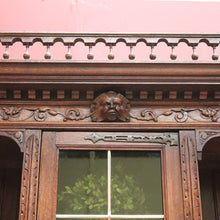 Load image into Gallery viewer, x SOLD Antique French Oak Sideboard, China Cabinet, or Bookcase, Hall Cupboard B10861