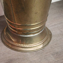 Load image into Gallery viewer, x SOLD Antique French Brass Umbrella Holder Stand use for Umbrellas, Walking Stick. B10113