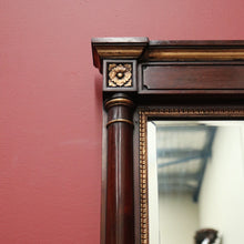 Load image into Gallery viewer, x SOLD Antique French Mirror. Empire Style Trumeau or Pier Mirror, Gilt Mantle Mirror. B11161