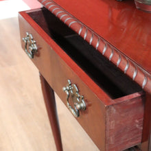 Load image into Gallery viewer, x SOLD Antique Australian Cedar Hall Table with Drawer to the Apron, Lamp or Side Table. B11290
