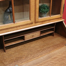 Load image into Gallery viewer, x SOLD Antique French Bookcase Desk Writing Bureau Bookcase Secretaire Desk Office Desk B10473