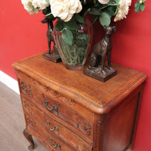 Load image into Gallery viewer, x SOLD Vintage French Hall Chest, Bedside Chest of Drawers, Brass Handles, Lamp Table B10148