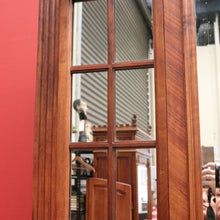 Load image into Gallery viewer, x SOLD Antique French Walnut Wardrobe, Armoire. Walnut and Mirror Linen Press Cabinet B10834