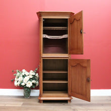 Load image into Gallery viewer, x SOLD Vintage French Drinks Cabinet Pantry Cupboard, Hall Cabinet, Pull out Glass Tray B10534