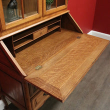 Load image into Gallery viewer, x SOLD Antique French Bookcase Desk Writing Bureau Bookcase Secretaire Desk Office Desk B10473
