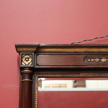 Load image into Gallery viewer, x SOLD Antique French Mirror. Empire Style Trumeau or Pier Mirror, Gilt Mantle Mirror. B11161