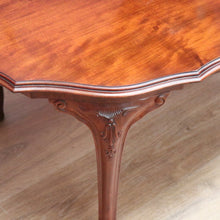 Load image into Gallery viewer, x SOLD Vintage French Mahogany Cabriole Leg Shaped Top Coffee Lamp side Table B10692