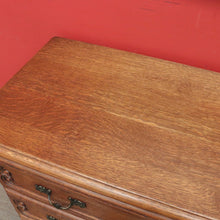 Load image into Gallery viewer, x SOLD Antique French Chest of Drawers, French Chest of 3 Drawers Hall Cabinet Bedside B10489