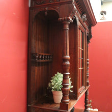 Load image into Gallery viewer, x SOLD Antique French Oak Sideboard, China Cabinet, or Bookcase, Hall Cupboard B10861