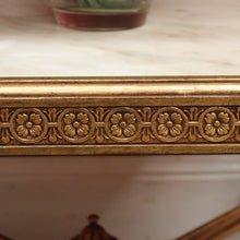 Load image into Gallery viewer, x SOLD Antique French Table, Gilt Wood and Marble Lamp Table, Coffee Table Side Table B11136