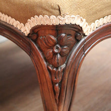 Load image into Gallery viewer, x SOLD Antique English Prayer Chair, Home Worship Kneeler with Tapestry Seat and Back. B11261