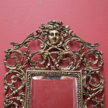 Load image into Gallery viewer, x SOLD Pair of Antique French Brass and Mirror Girandoles, Candle Holders, Wall Sconces B11241